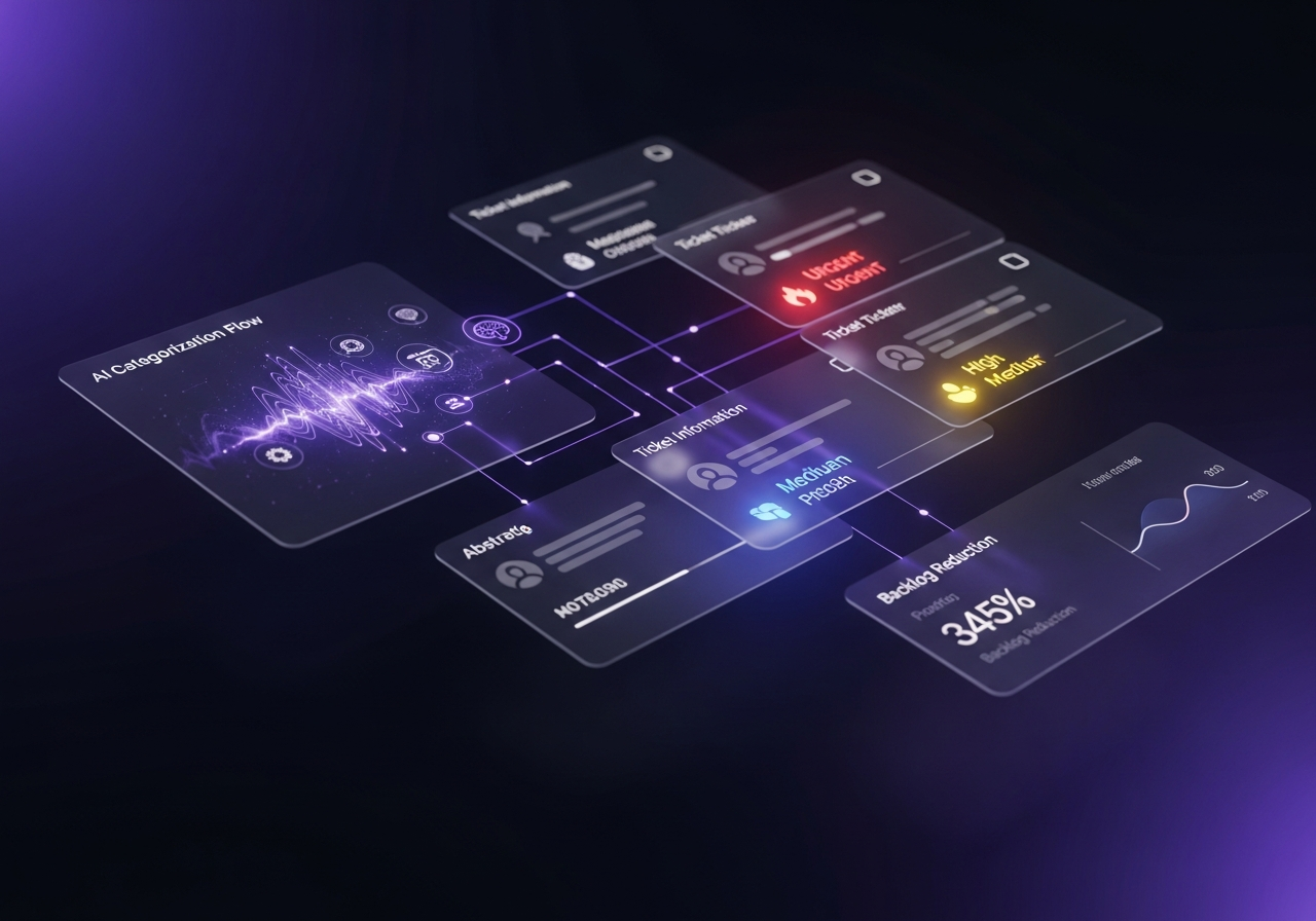 AI-powered customer support ticket management